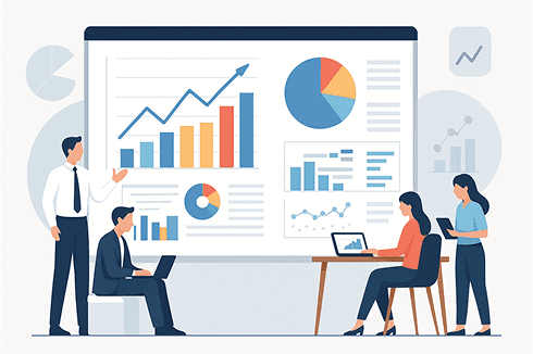 Разработка пользовательских дашбордов и аналитических систем (BI)